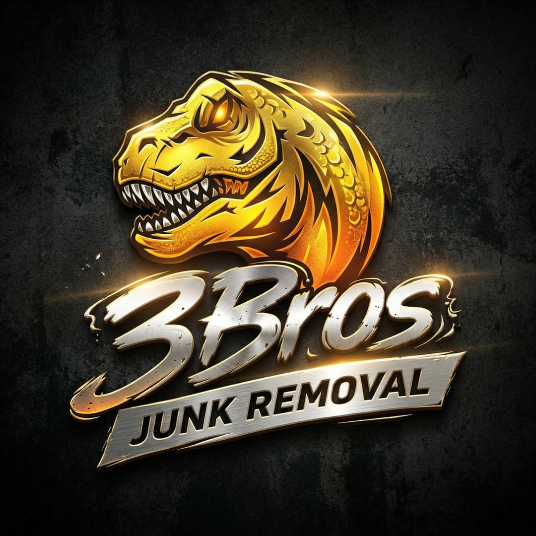 3 Bros Junk Removal Company Logo